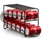Sorbus Soda Can Beverage Dispenser Rack - Holds 12 Standard Size 12oz Soda Cans